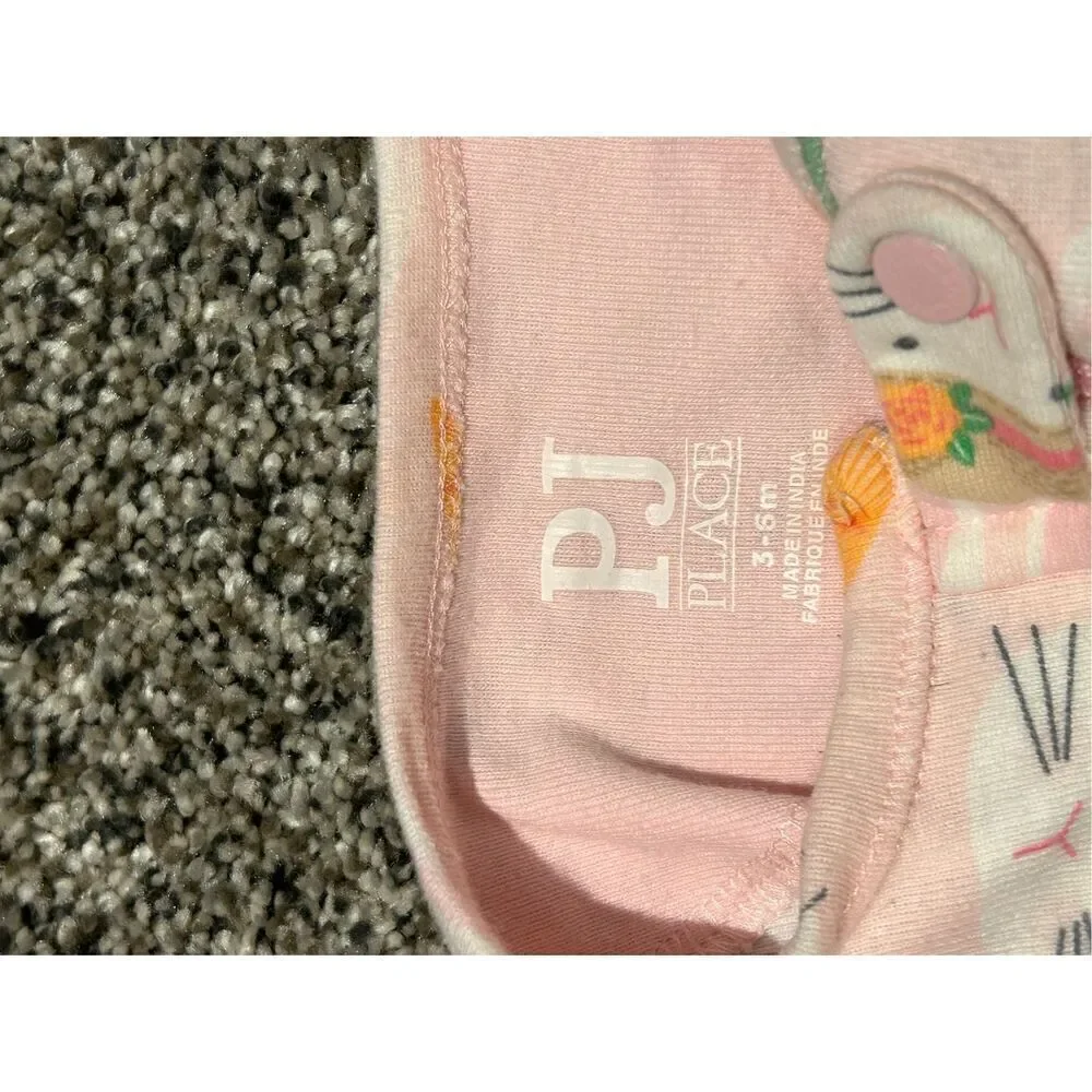 Children’s Place Easter pajamas size 3-6 mos C40-30
